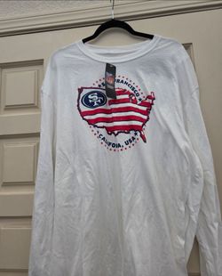 Brand New Men's Long Sleeve San Francisco 49ers Shirt