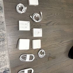 Genuine Apple USB-C Chargers & Braided Cables (New/Unused)