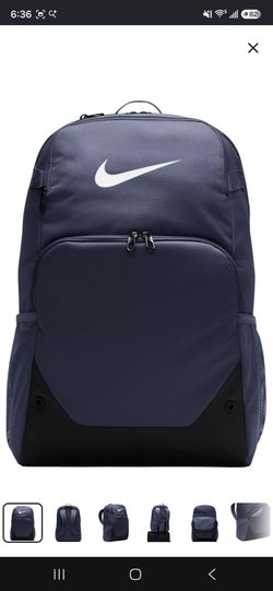 Nike Brasilia Backpack Navy Blue XL