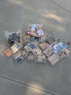 Scrapbooking ink stamps
