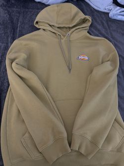 Dickies Hoodie Olive Darker Color Size Large