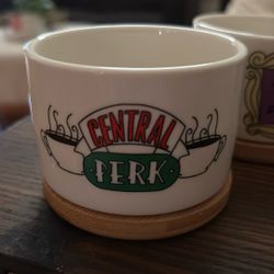 3 New FRIENDS small Pots In Box