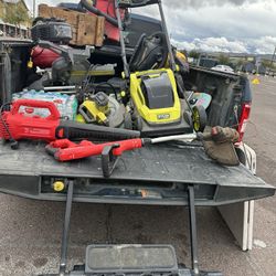 Lawn Mower Weed Whacker And Leaf Blower 