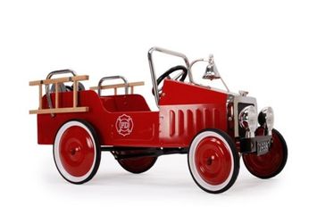 Classic Fire Truck Pedal Car 