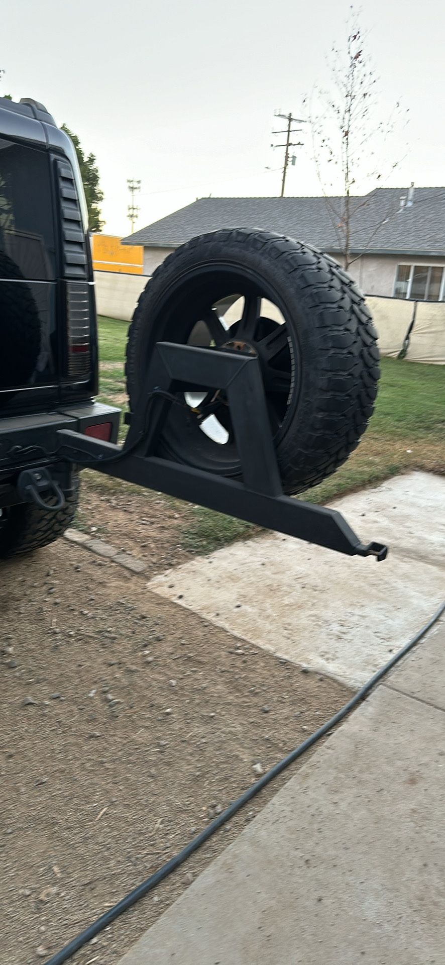 H2 Hummer Spare Tire Mount/Swing Heavy Duty