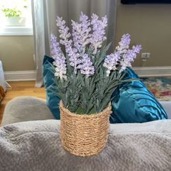 Faux Lavender Plant 
