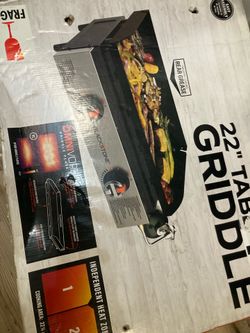 Blackstone 22” tabletop grill