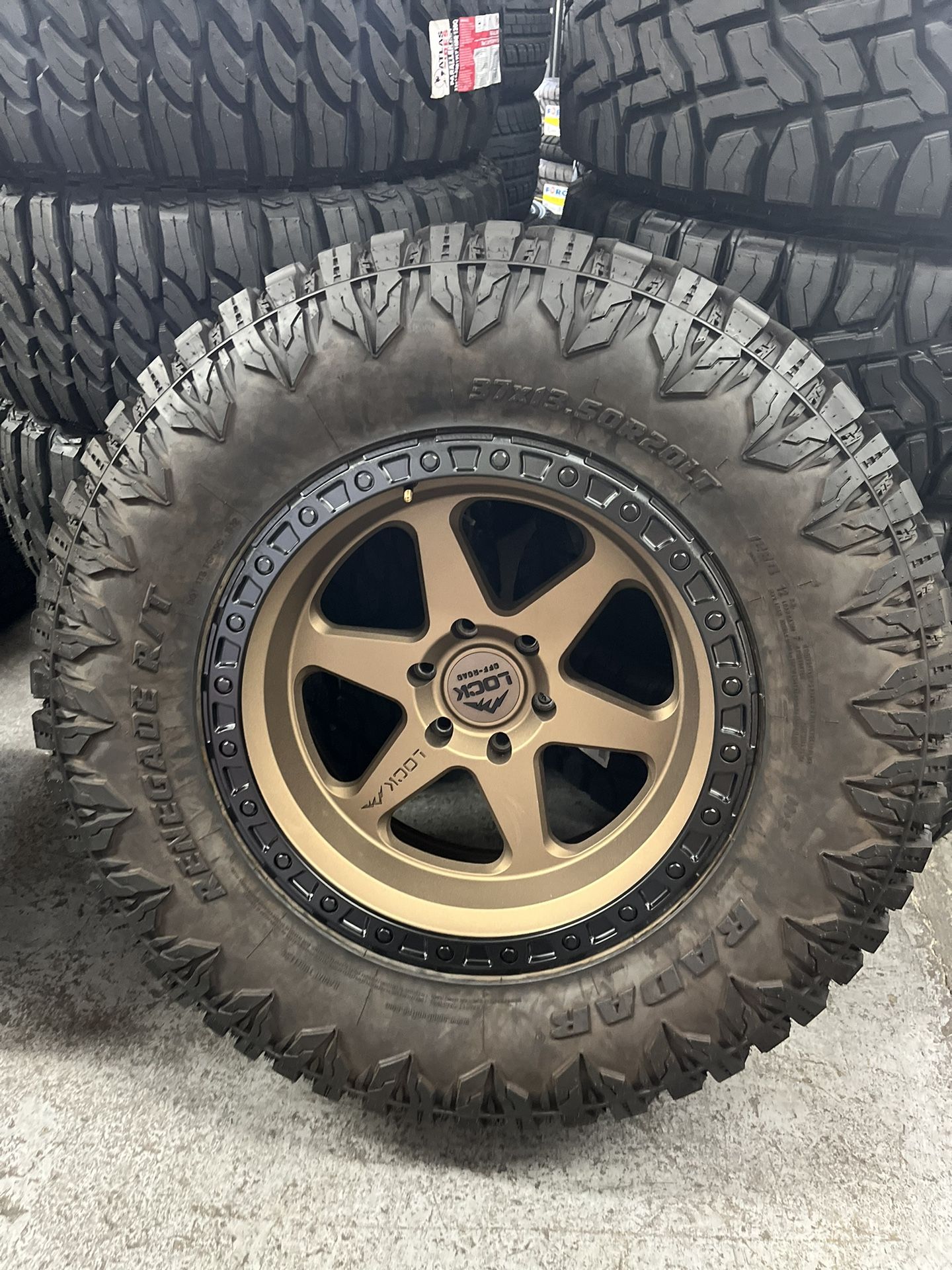 Radar Rt 37 New Set 20x10 6x139 With 37/1350/20 Radar Rt Tires for Sale in Phoenix ...