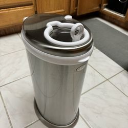 Ubbi diaper pail stainless steel