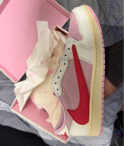 Travis Scott Jordan 1 Sail Pink
