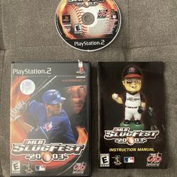 MLB Slugfest 2003 PS2 CIB