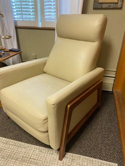 MCM leather chair