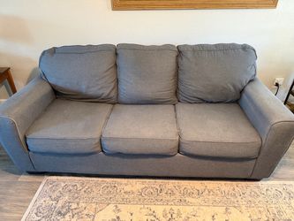 Gray/Blue Couch (read description)