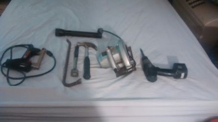 Electrical Saw , driller, small tools، stappler