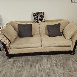 Couch With Cushions