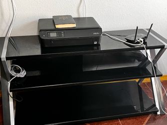 Whalen Xavier 3-in-1 Television Stand, Black
