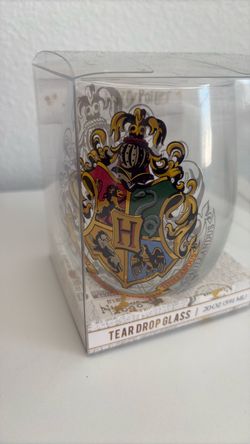 Harry Potter Hogwarts Tear Drop Glass 20oz