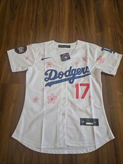 Dodgers Woman Ohtani White Jerseys $50ea Firm S M L Xl