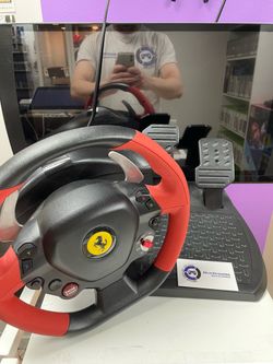 Thrustmaster Ferrari 458 Spider Wheel and Pedals - Excellent Condition - Tested And Working Perfectly