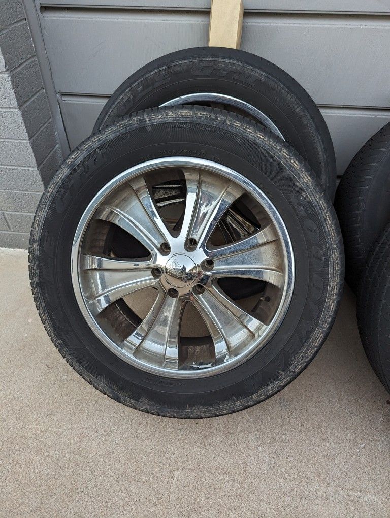 20" boss wheels 6 lug Rims