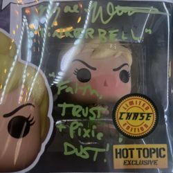 SIGNED TINKERBELL FUNKO POP