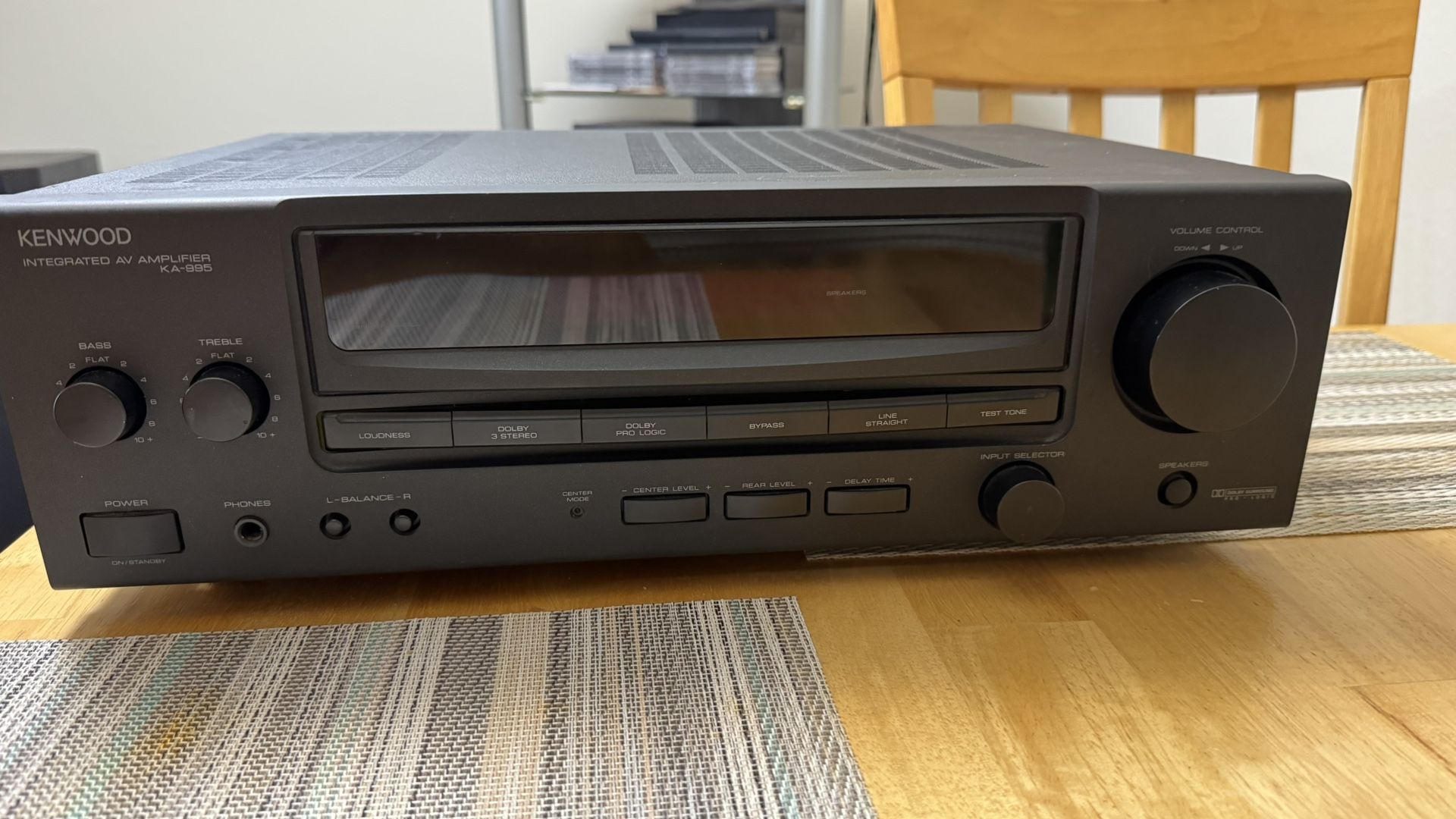 Kenwood KA-995 Integrated AV Amplifier (1994)