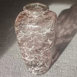 Vintage 16" Pink Glass 