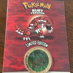 Pokémon collectors coin