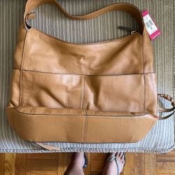 Vince Camuto Light Oak Hobo Bag