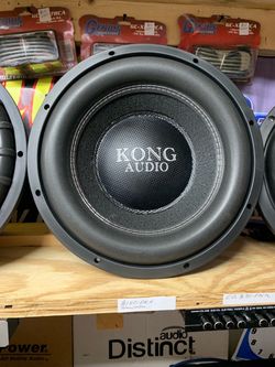 New 12" Kong Audio 2000w Max Power DVC Subwoofer $150 Each