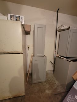 Grey cabinets