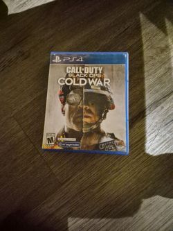 Call of duty black ops cold war PS4