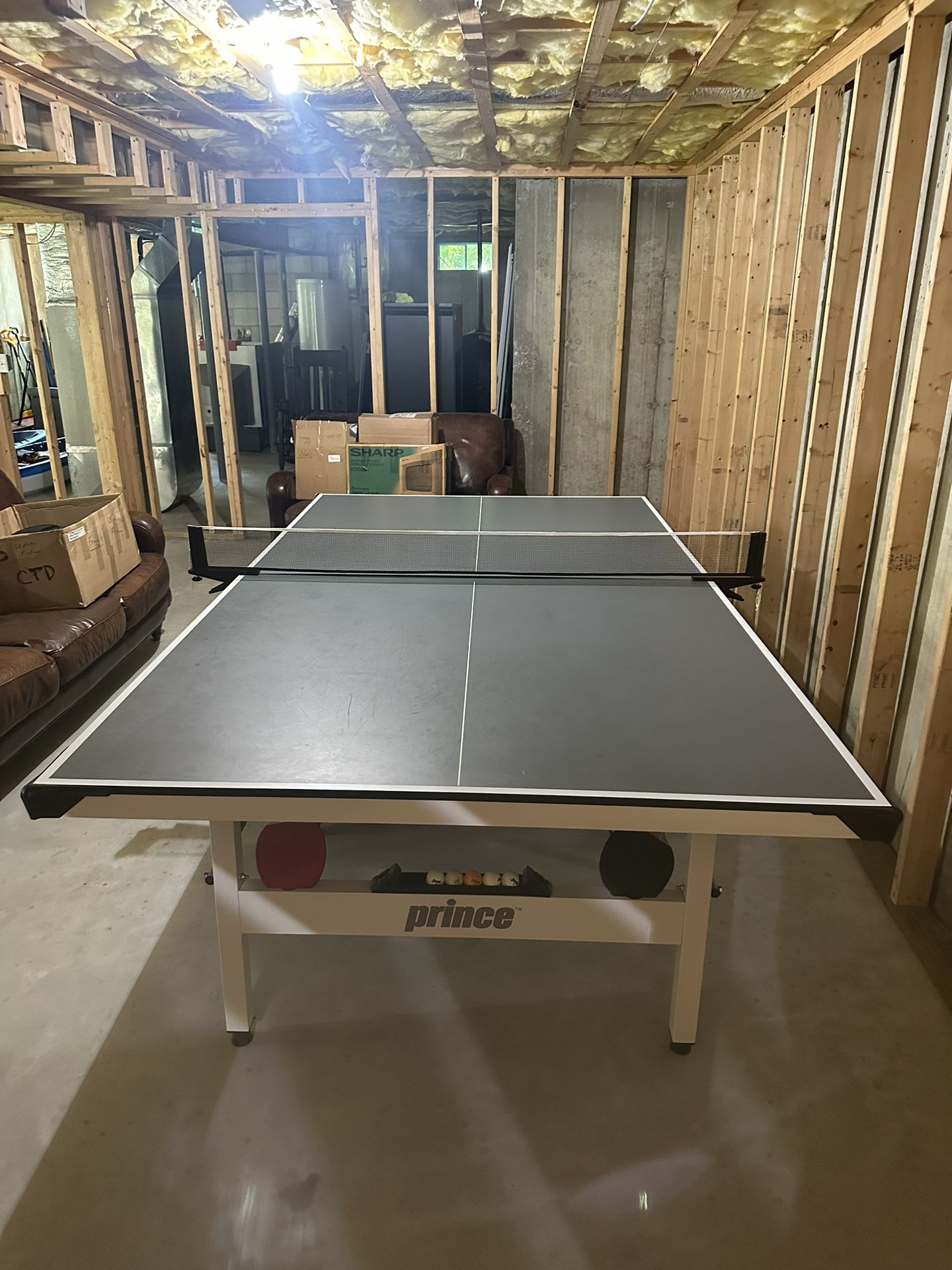 Prince Tournament 6800 Indoor Table Tennis Table (including Paddles and Ping Pong Balls)