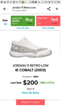 Jordan's size 9.5
