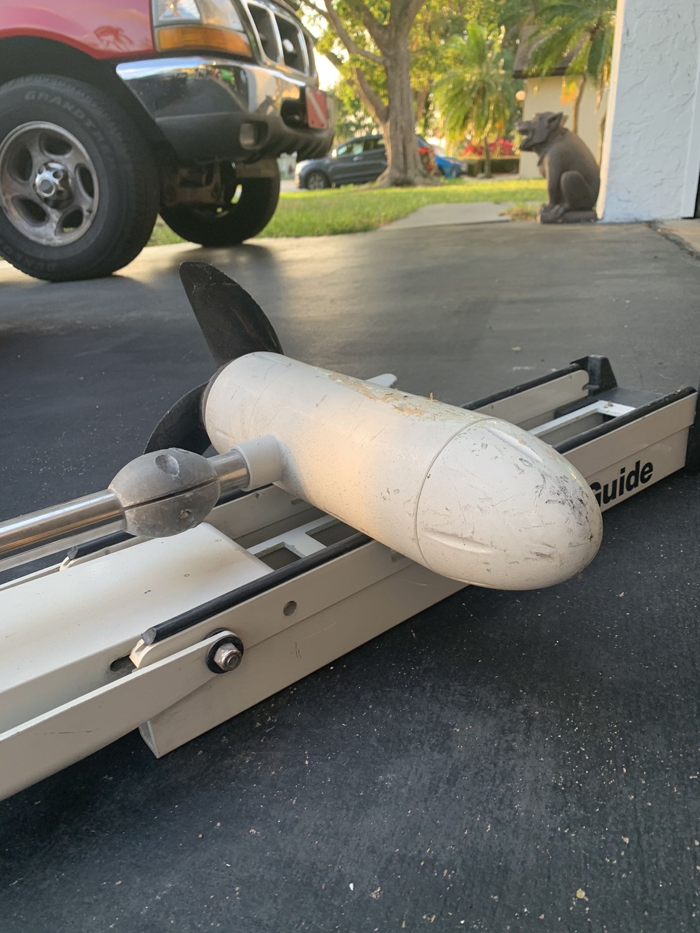 great white 82 saltwater 24v bow mount trolling motor for