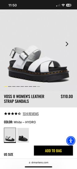 Women’s Doc Martens leather strap sandals size 6! Brand New!