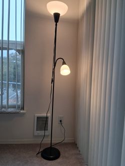 IKEA TÅGARP Floor Lamp, Uplighter + Reading Light