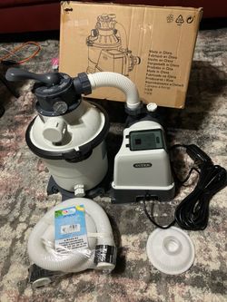 Intex Krystal Clear 1500 GPH Sand Filter Pump