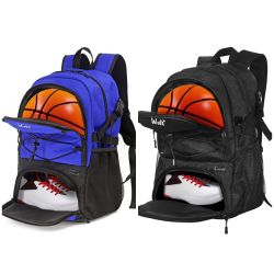 Gym backpack, black or blue, new: 
