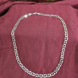 925 Silver Mariner Link Chain