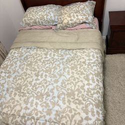 Dark Brown And Queen Size 