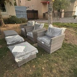 Brand New Patio Furniture Set Big And Tall Oversized Patio Chairs Deep Seating Patio Cushions Brand New Patio Furniture,