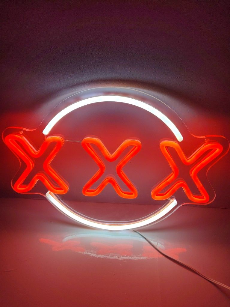 Triple Xxx Led Sign