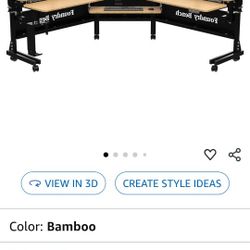 VERSADESK Electric Height Adjustable Corner Desk