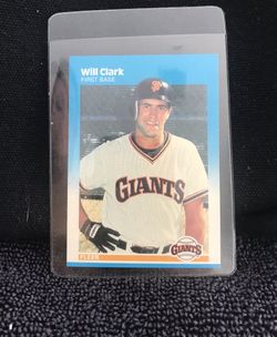 Will Clark Baseball Cards
