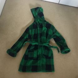Boys Hooded Robe With Pockets  (Gap Kids Size 8)