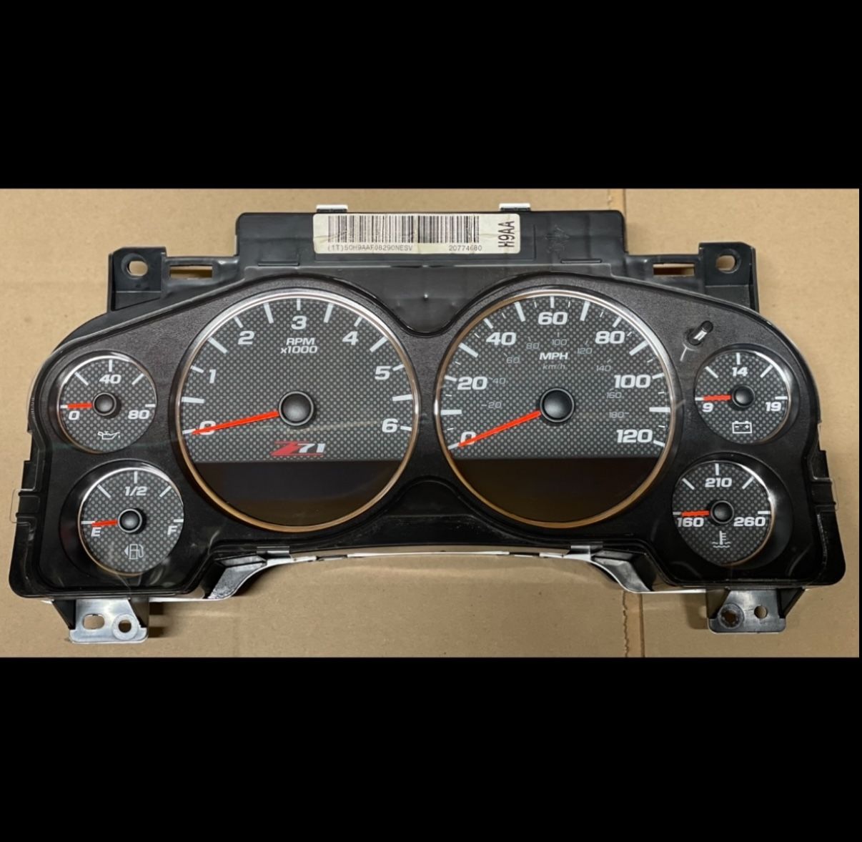 Chevy/GMC Z71 Cluster