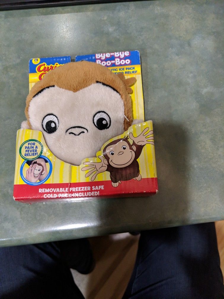 Curious George Ice Pack Cover