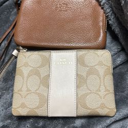 2 Coach Wristlets 