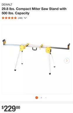 Dewalt Miter Saw Stand DWX724